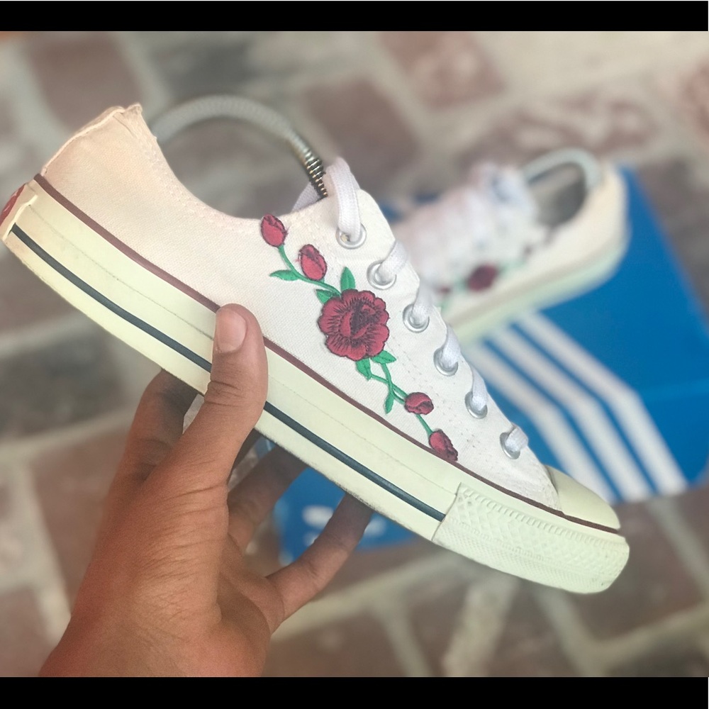 Converse All Star Rose Custom Size 8